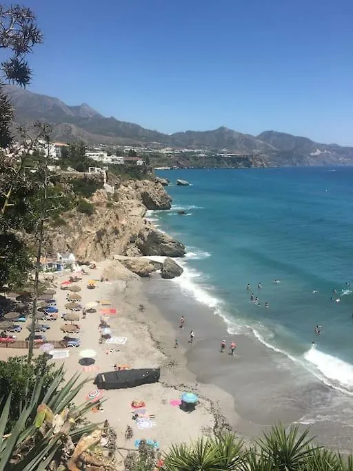 Costa Del Sol - 2 Pieces, Vue Mer, Piscine Nerja Lägenhet
